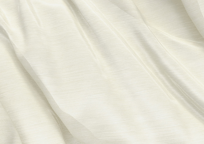 Sahara Voile, Metallic Cream - Twist&Fit Roman Blind - Image 4